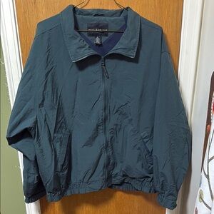 Croft & Barrow forest Green Bomber Jacket Lightweight Design